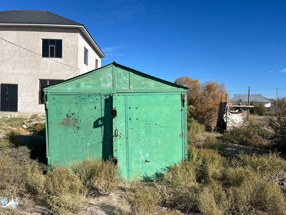 Метталический гараж