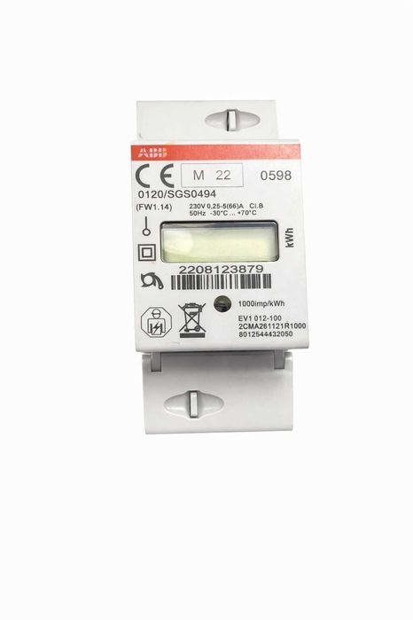 Contor energie electrică ABB EV1 012-100 – Monofazat 230V