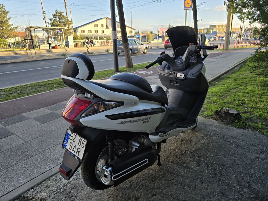 Scuter Sym Joymax 300i Evo maxi scuter moto (schimb cu Yamaha Tmax Gilera Nexus Burgman CFMoto  T max 500 atv strada spy quad