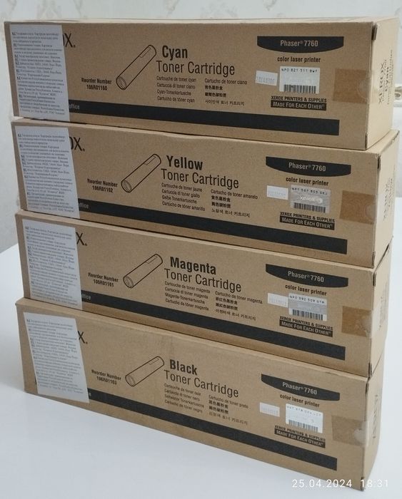Тонер картридж Xerox Phaser 7760