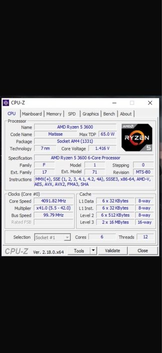 Amd ryzen 5 3600 vezi poze