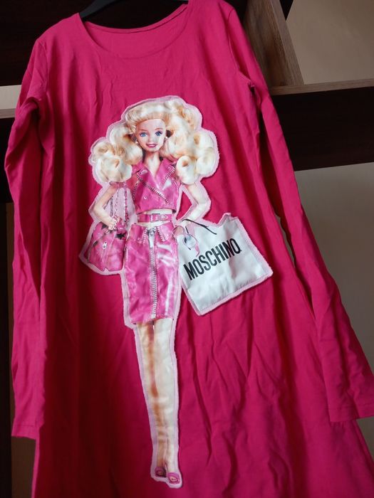 Moschino Barbie нова дамска рокля