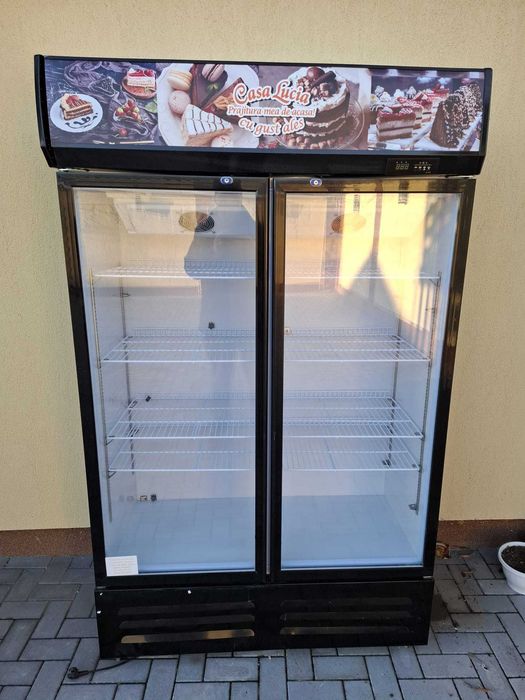 Vand vitrina dubla   noua