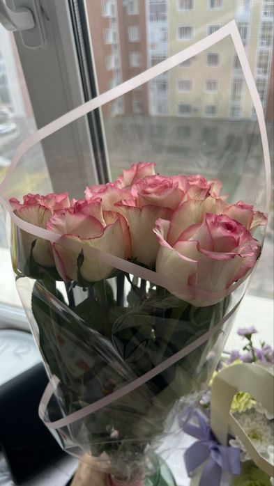 Продам розы нежно розовые