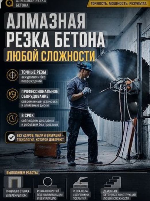 Резка бетона (Бурение)