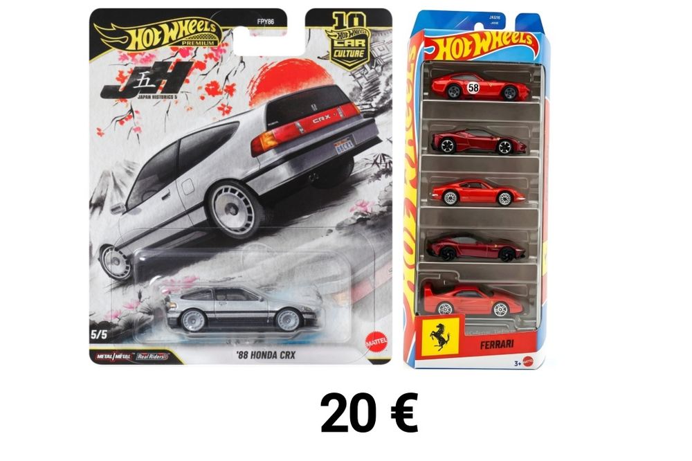 Hot Wheels и Matchbox колички