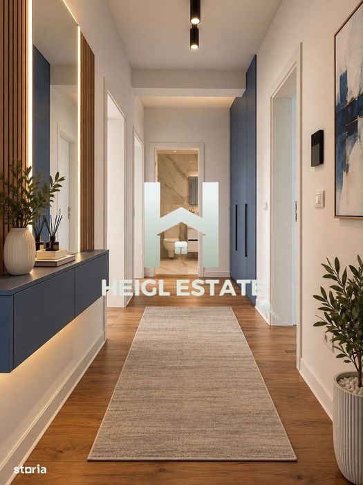 Apartament cu 2 camere, spațiu de depozitare, loc de parcare acoperit,