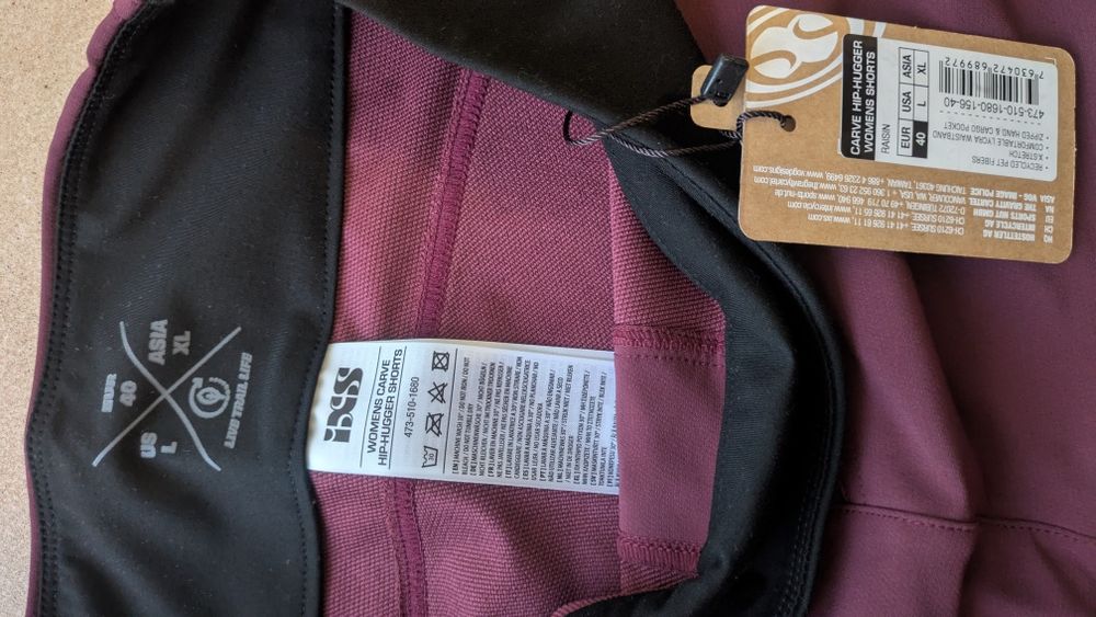 Pantaloni Scurți MTB/Outdoor iXS Flow – Damă – Noi cu etichetă – Suste