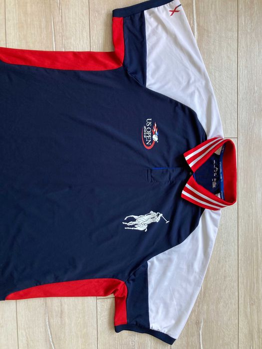 Ralph Lauren US OPEN 2013 t shirt мъжка поло тениска размер XL