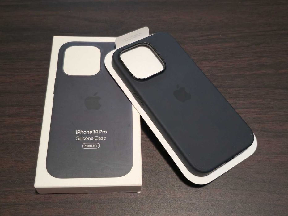 Husa silicon originala Apple Silicone Case Magsafe iPhone 14 Pro