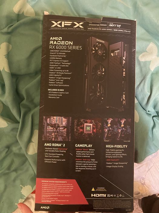 Placa Video AMD RX 6800 16 GB