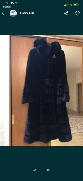 Продам норковую шубу