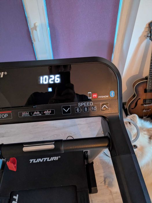 Bandă de Alergat Tunturi FitRun 70i,3CP,0.8-20 km/h,BluetoothApp,125kg