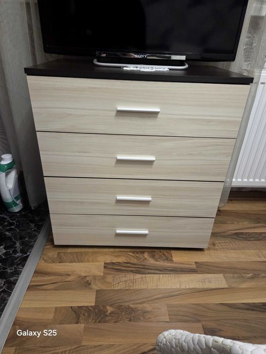 Спален комплект с матрак като нов