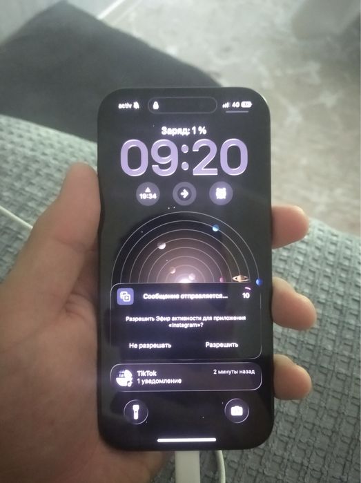 Iphone 15 pro гарантиясымен 40 кун