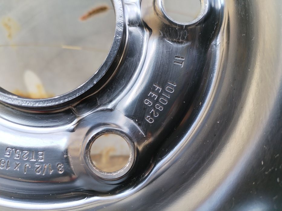 Roată Rezervă Slim Subțire 125 70 R18 Vw Golf 6 și 7, Touran Eos Skoda