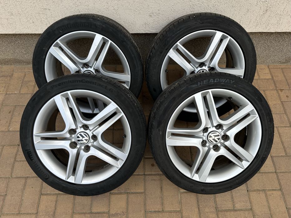 Jante aliaj 17 cu anvelope 2024