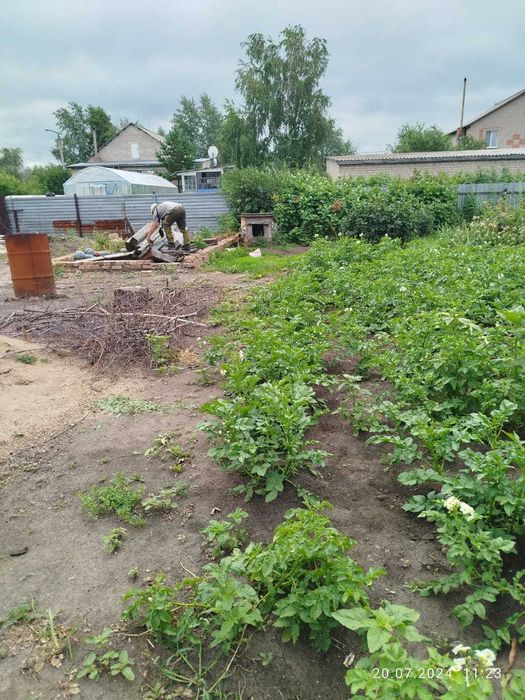 участок с времянкой 16 соток в Рабочем