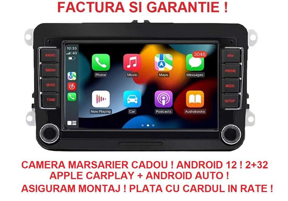 Navigatie Gps auto VW Skoda Golf 5 6 Polo Passat B6 B7 CC Jetta
