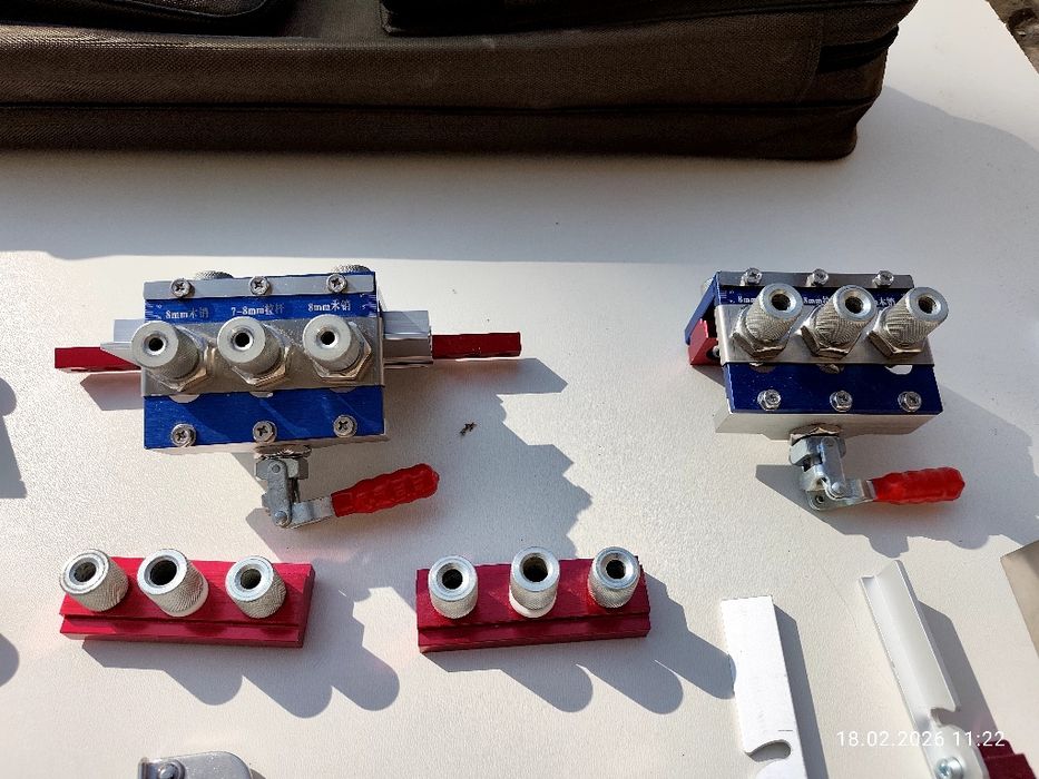 Набор кондукторов для сборки мебели