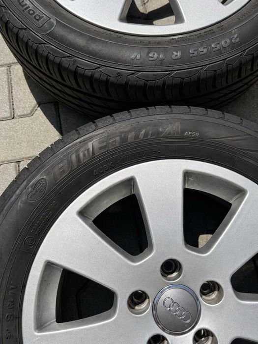 Vand jante / roti audi 205/55 r16