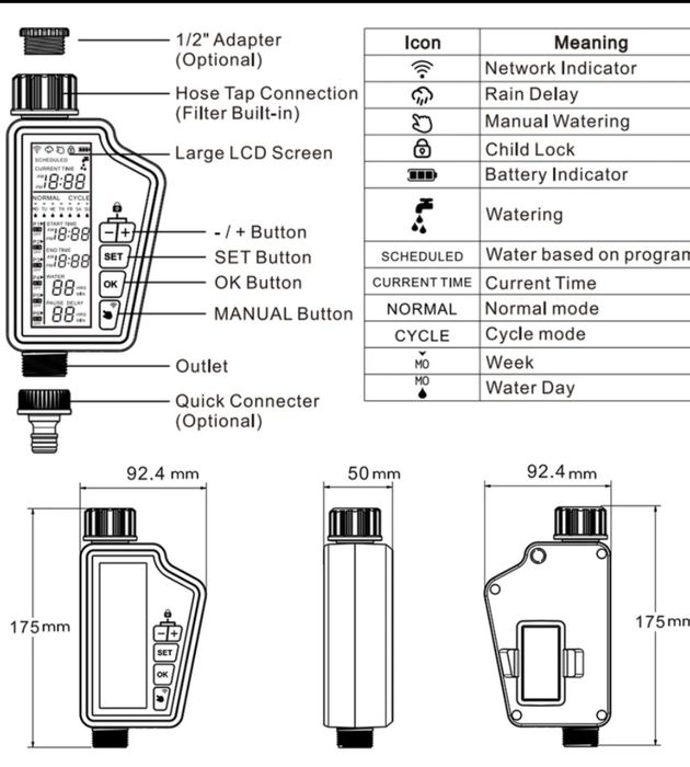 WIFI Контролер за поливане