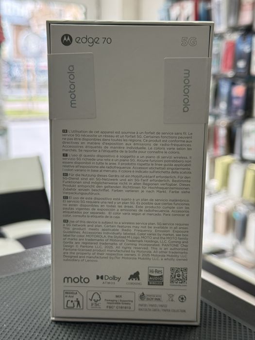 Motorola Edge 70,PANTONE Lily Pad,512GB/12GB RAM *ЧистоНов*2г Гаранция