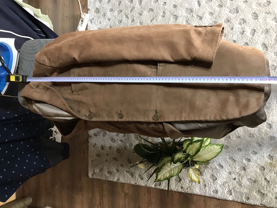 Sacou material fin crem