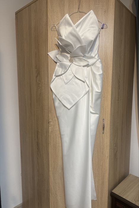Rochie alba Acob à porter