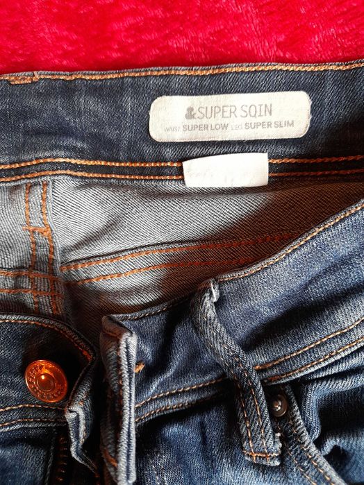 Blugi dama, jeans - model slim,elastici, 2 Buc. 36-37 S