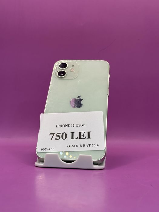 Iphone 12 128GB 75% • Matei Amanet Crangasi 20•90544