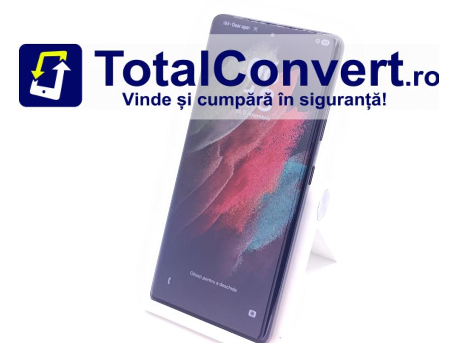 Samsung S21 Ultra 5G 256GB Phantom Black, Garantie 24 luni | #D90154