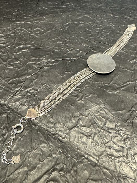 Brățară din argint 925 – 10 g – model elegant cu medalion