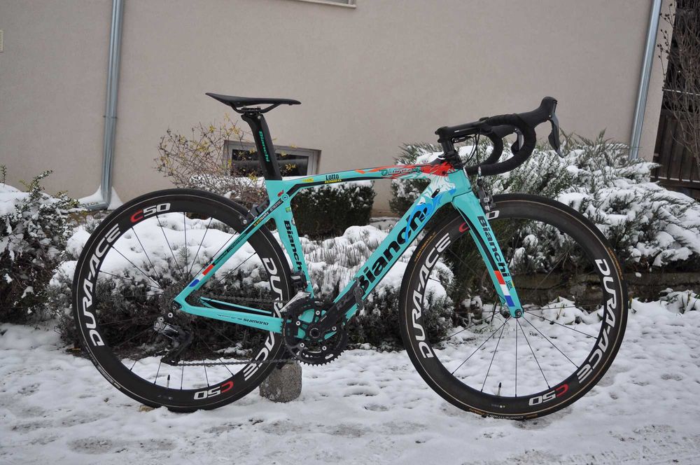 Bianchi Oltre XR4-dura ace di2-карбонов шосеен велосипед