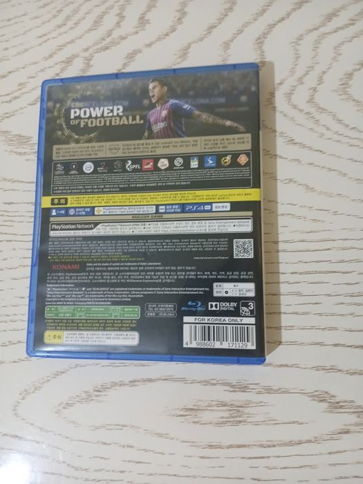 PES 2019 PS4 original disk — holati zo‘r