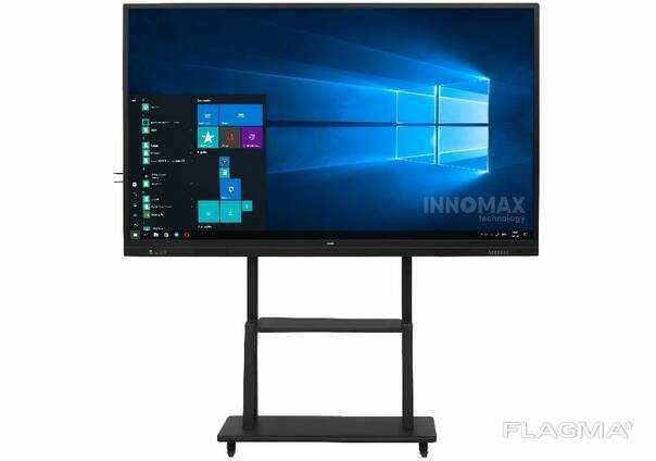 Интерактивная панель 65 android 14+ddr 8GB+ssd 128GB 4K + 1700 ношка