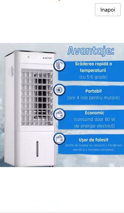 Vând 2 răcitoare portabile Zenet 480