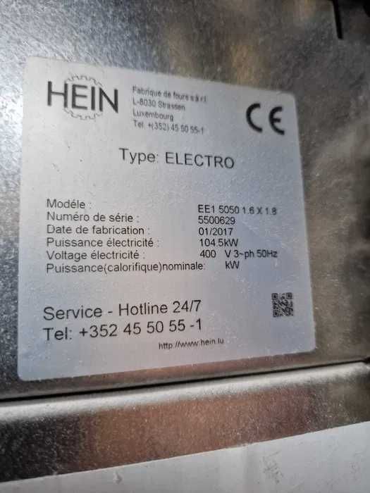 Cuptor   Hein Electro EE1(pizza, paine) / schimb - excavator/buldo