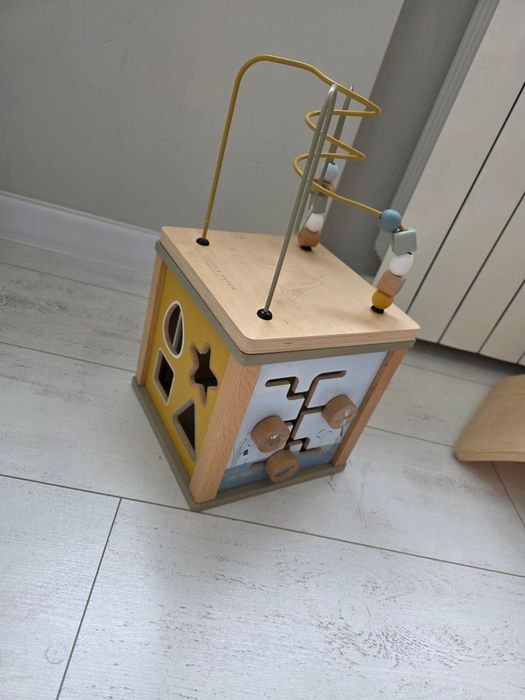 Дървен активен куб Litttle dutch