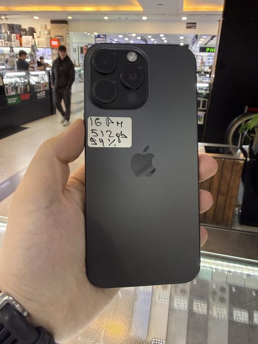 Apple iphone 16 pro max 512gb черный