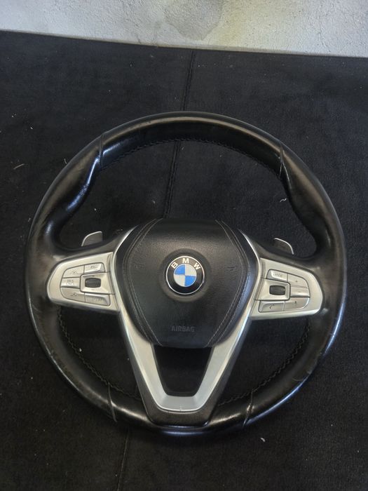 Volan + Airbag BMW Seria 5 6 7 G30 G31 G32 G11 G12, Incalzire / Padele