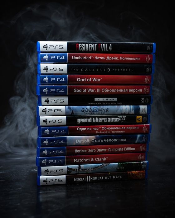 Диски для play station.