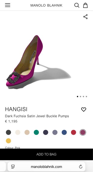 Manolo Blahnik Hangisi, размер 38