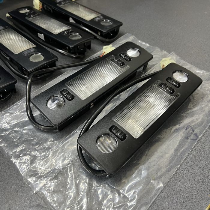 Новые черные центральные плафоны bmw e34 e32 бмв е34 е32