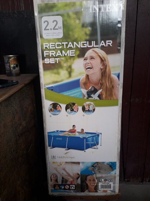 бассейн каркасный