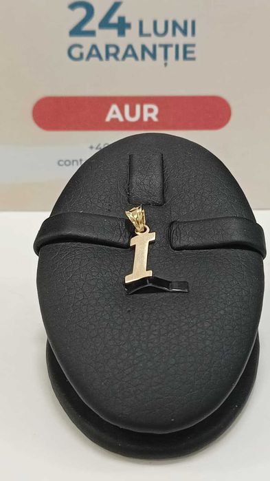 [AG24 Harlau B.45831.1] Pandantiv aur 14k 0.71gr - Garantie 2 ani!
