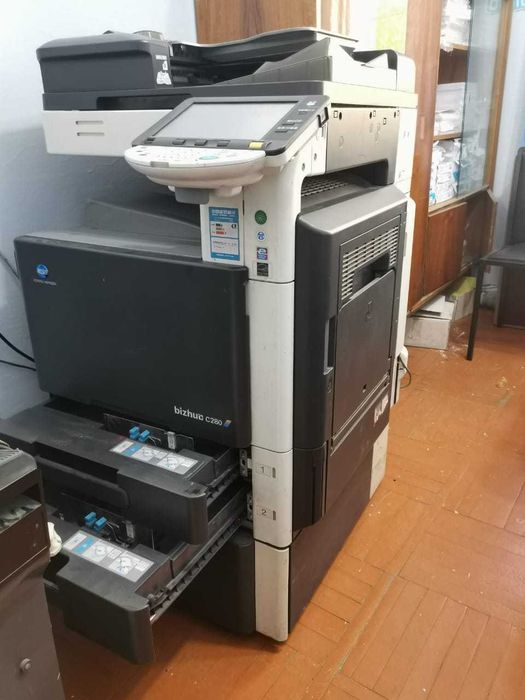 МФУ Konica Minolta C280 в хорошем состоянии. (Ещё 1 мфу в подарок)