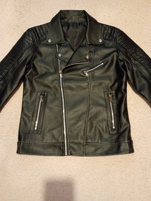 Ново мъжко кожено яке, размер XS