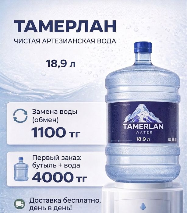 Доставка воды 19 л