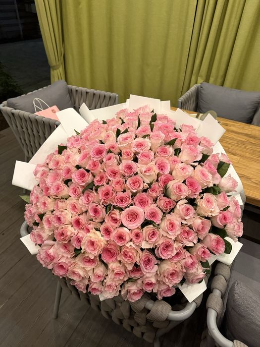 Цветы очень свежие красивые в таком же состоянии